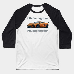 Mid-engine Corvette Baseball T-Shirt